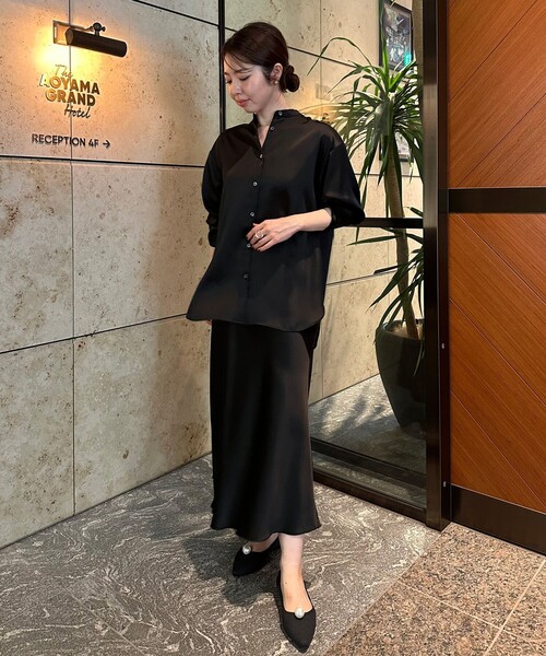 UNFILO（アンフィーロ） スカート 「新色・新サイズ登場！」サテン