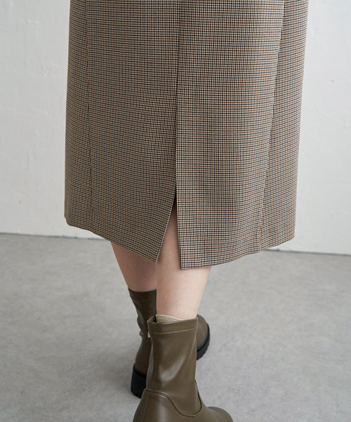 ikka（イッカ） ジャンパースカート Vネックジャンパースカート