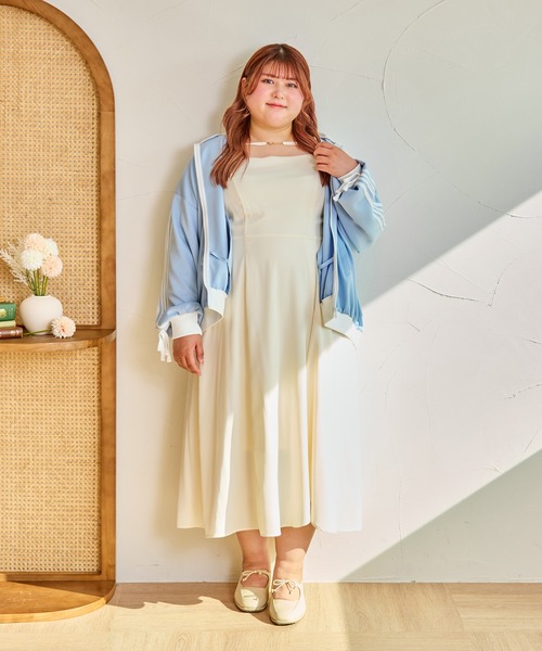 Louiosy tシャツ 「大きいサイズ」リボントラックジャケット