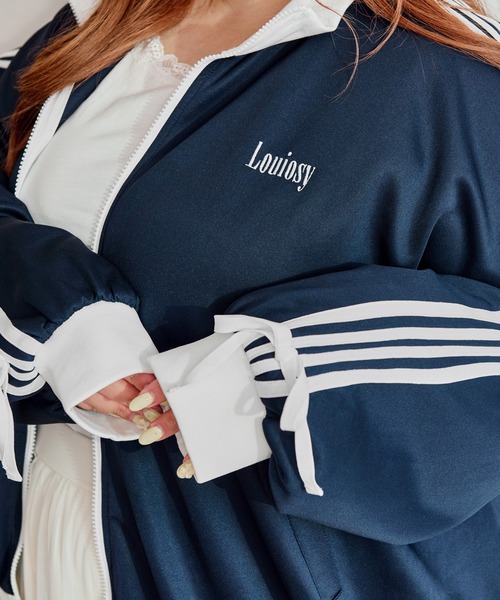Louiosy tシャツ 「大きいサイズ」リボントラックジャケット