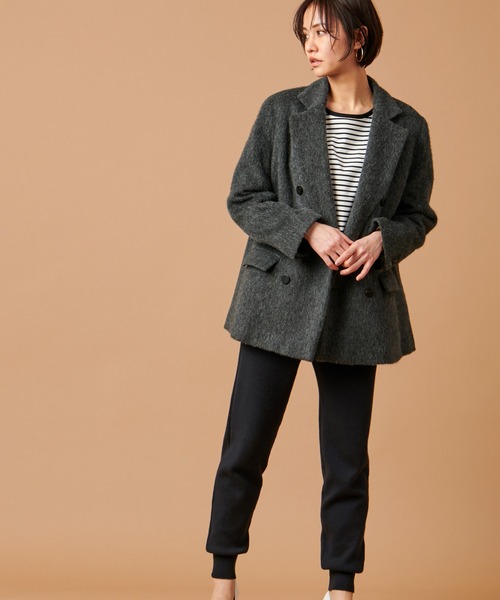 ジャケット テーラードジャケット 「marmors」shaggy double tailored 