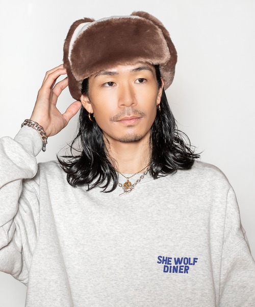 CA4LA キャップ 帽子 VICTIM x BOMBER CAP メンズ : ZOZOTOWN