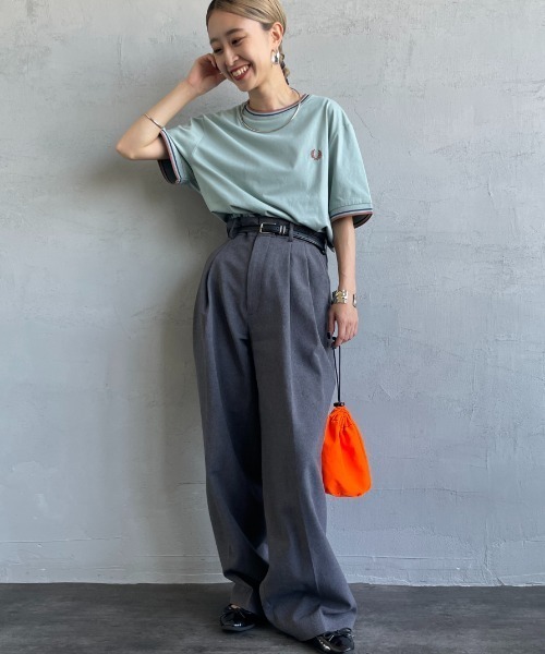 FRED PERRY tシャツ 「FRED PERRY/フレッドペリー」 ツイン