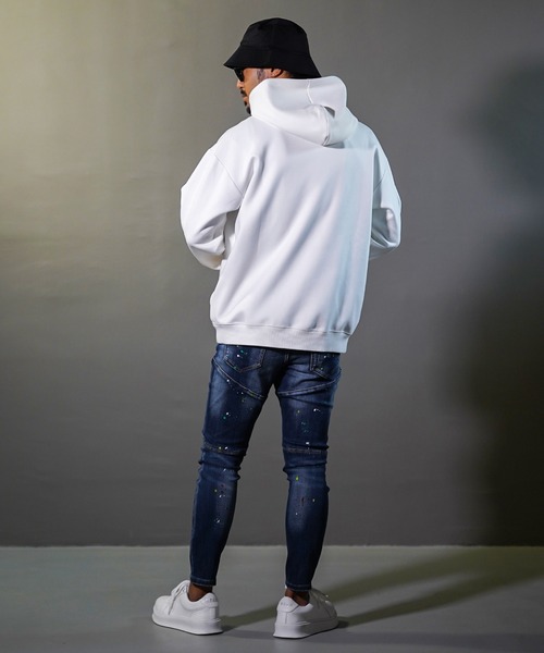 adamsJUGGLER（アダムスジャグラー） パーカー W/R N/タイガー