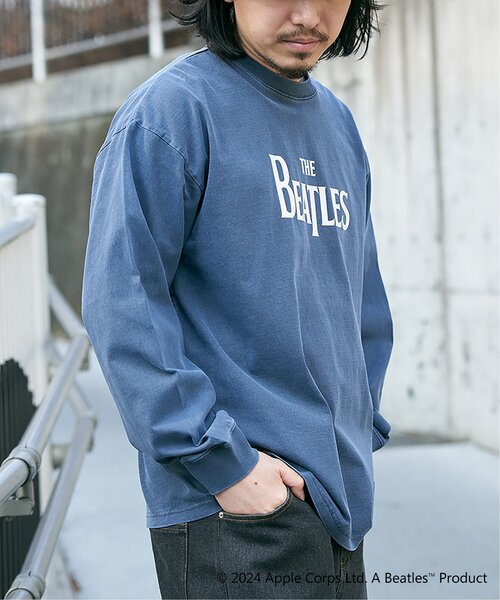 The Beatles tシャツ ザ ビートルズ ピグメントロンT メンズ