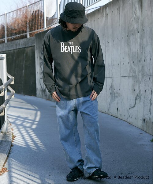 VENCE EXCHANGE tシャツ THE BEATLES ザ ビートルズ ピグメントロンT