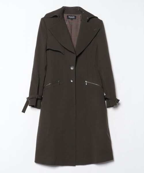 FOXEY BOUTIQUE フォクシー　コート　38 FOXEY BOUTIQUE 「FOXEY BOUTIQUE」 コート 38 グリーン レディース
