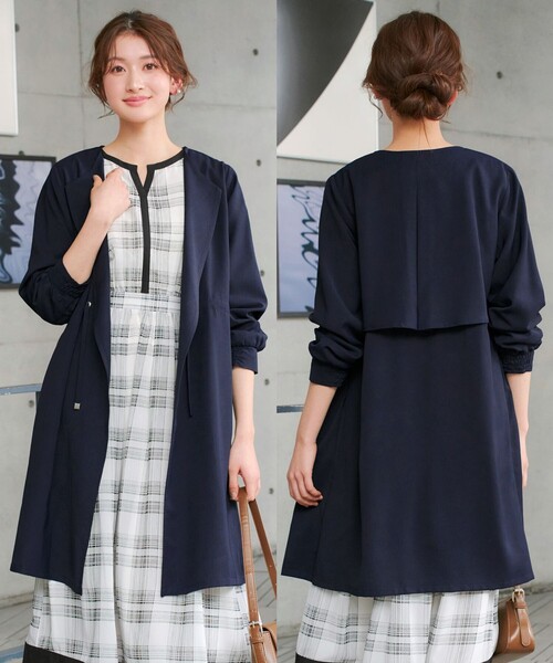 未使用♡ユナイテッドアローズ♡春物ノーカラーコート♡ライトベージュ♡38 ノーカラーコート（ベージュ）｜ユナイテッドアローズ公式通販