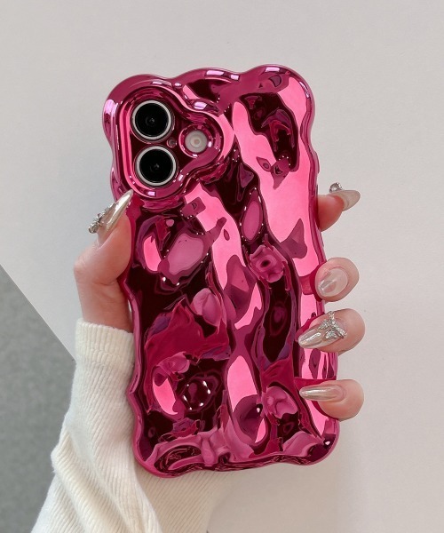 Fun & Daily（ファンアンドデイリー） スマホケース ウェーブブロック