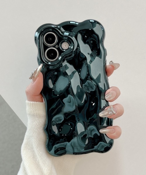 Fun & Daily（ファンアンドデイリー） スマホケース ウェーブブロック