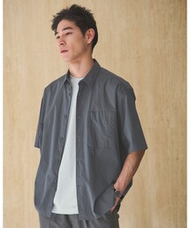 シャツ WONDER CLOTH ジャストルーズ レギュラーカラー 半袖 シャツ -ストレッチ・接触冷感・吸水速乾- メンズ｜ZOZOTOWN Yahoo!店