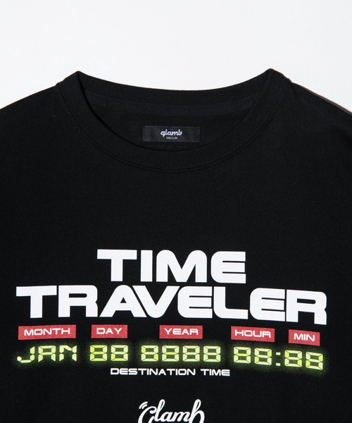 glamb グラム TIME TRAVELER T-Shirt (GEAR 001) Tシャツ 送料無料 atftps glamb（グラム） tシャツ TIME TRAVELER T-Shirt (GEAR 001) / タイム