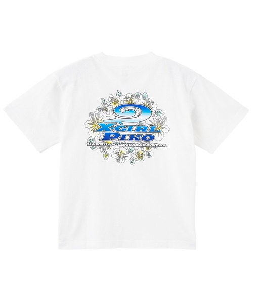 tシャツ X-girl x PIKO S/S TEE レディース メンズ
