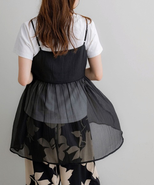nowos キャミソール nowos/CAMISOLE(OFF WHITE)