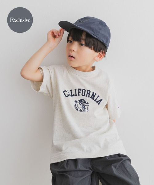 Champion tシャツ 「別注」Champion×DOORS BULLDOG Tシャツ(KIDS