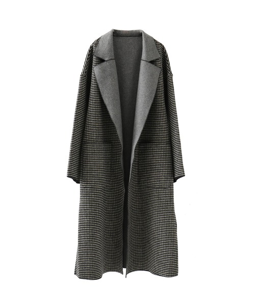 「Fashion Letter」 チェスターコート L ブラック レディース_画像7