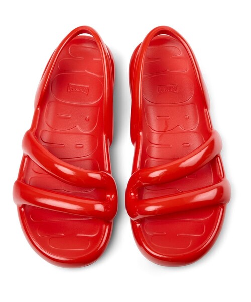 CAMPER カンペール ローヒール スリッポン 赤 CAMPER（シューズ） サンダル 「カンペール」 KOBARAH FLAT