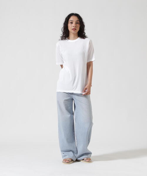 【未使用品】ATON ＦＲＥＳＣＡ　ＳＩＮＧＬＥ　ＪＥＲＳＥＹ FRESCA SINGLE JERSEY | SATNDARD T-SHIRT – ATON | エイトン