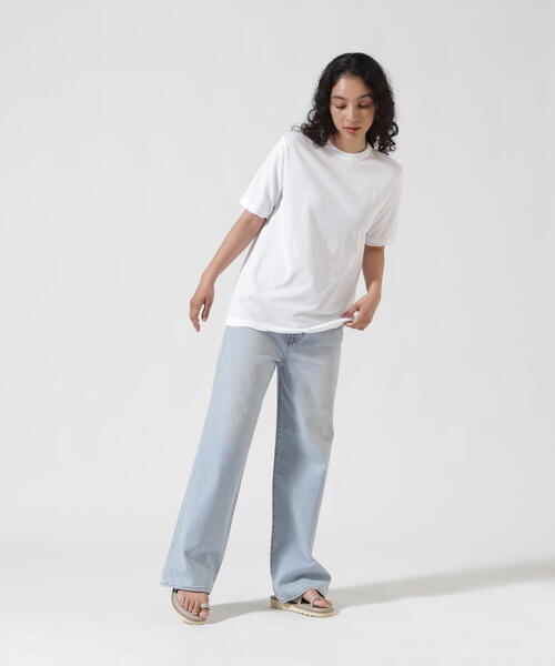 FRESCA SINGLE JERSEY | COMPACT T-SHIRT – ATON | エイトン