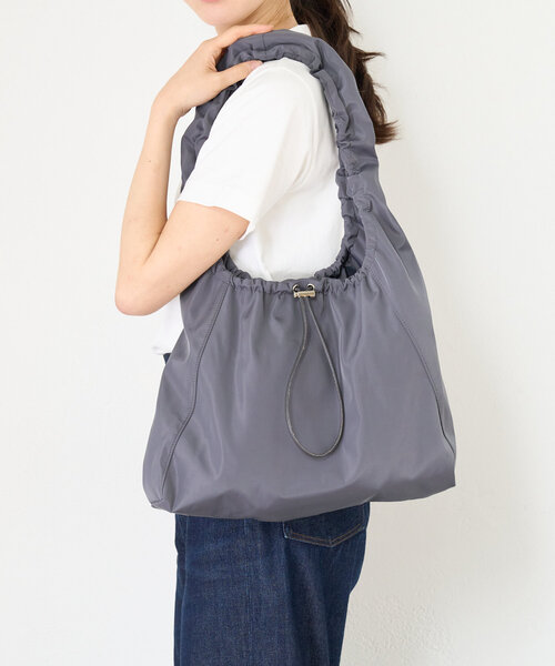 BIRTHDAY BAR（バースデイバー） トートバッグ 撥水ナイロンギャザー