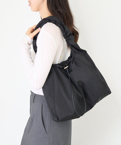 BIRTHDAY BAR（バースデイバー） トートバッグ 撥水ナイロンギャザー