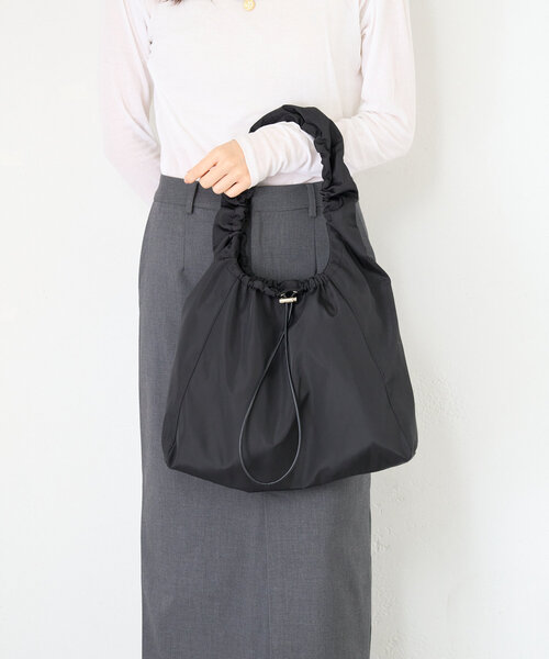 BIRTHDAY BAR（バースデイバー） トートバッグ 撥水ナイロンギャザー