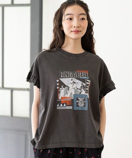 niko and… tシャツ アソートフリルグラフィックTシャツ