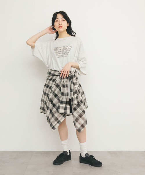 新品★今季KBFリゾートプリントトップス KBF（ケービーエフ） tシャツ アソートプリントBIG TEE レディース