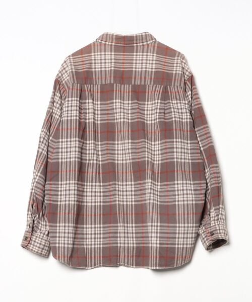 Pendleton ブラウン チェック柄 ネルシャツ PENDLETON（ペンドルトン） チェック柄長袖ネルシャツ L ブラウン
