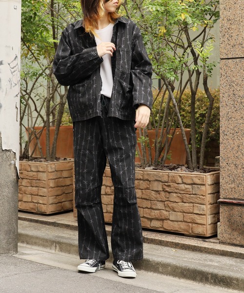PENNEYS（ペニーズ） ミリタリージャケット モッズコート PRINTED
