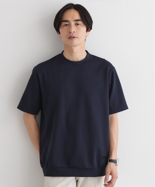 TAKEO KIKUCHI tシャツ 「尾州ファブリック」 スライドパズル柄