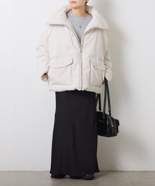 【Moka】COLLAGE GALLARDAGALANTE ブルゾン COLLAGE GALLARDAGALANTE（コラージュ ガリャルダガランテ） ナイロン