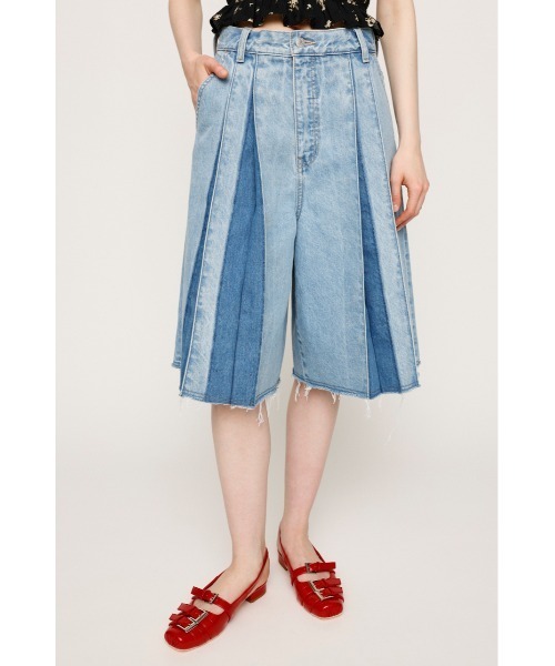 週末セール: 超美品！PLEATS PLEASE ロングデニムパンツ　3 楽天市場】プリーツプリーズ デニム パンツの通販
