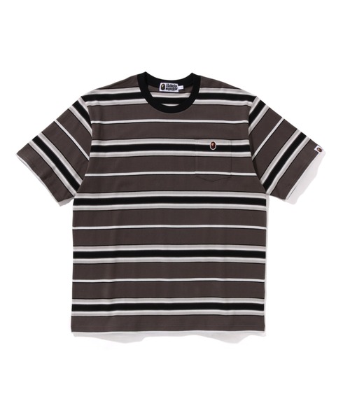 A BATHING APE tシャツ HEAD ONE POINT POCKET RELAXED FIT