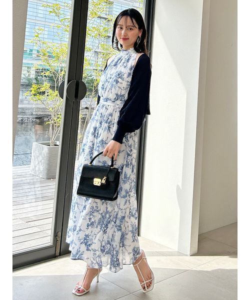 snidel アメスリワンピース×ボレロカーデセット 00サイズ/WEB限定カラーあり】アメスリワンピース×ボレロカーデ