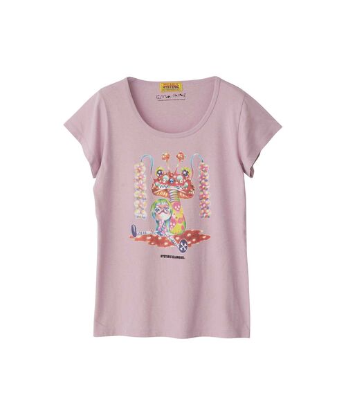 HYSTERIC GLAMOUR tシャツ EMA/MUSHROOM COUPLE Tシャツ