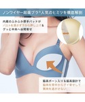 エメフィール ノンワイヤーブラ ブラジャー 吸...の詳細画像5