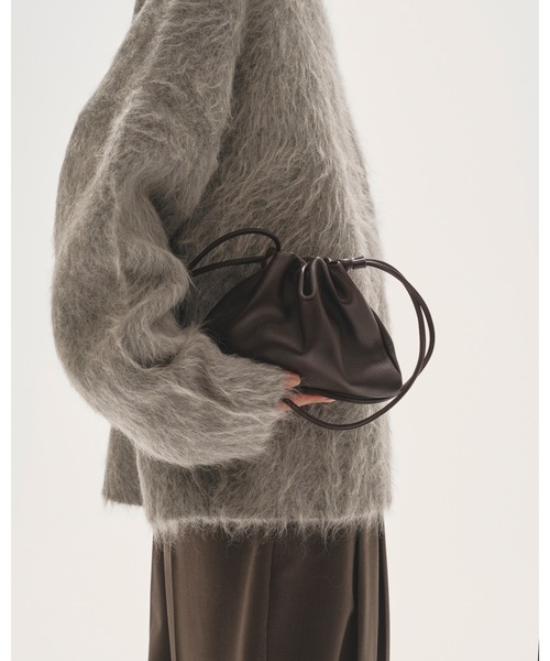 TODAYFUL ショルダーバッグ バッグ Drawstring Leather Bag レディース