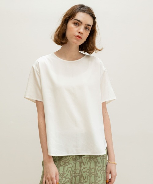 URBAN RESEARCH Sonny Label ブラウス シャツ リネン混クルー