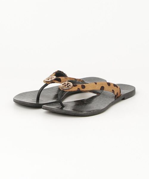 TORY BURCHベージュ フラットサンダル TORY BURCH 「TORY BURCH」 フラットサンダル 6M ベージュ