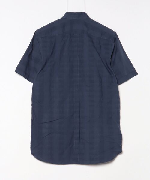 Fred Perry ネイビー 半袖シャツ FRED PERRY 「FRED PERRY」 チェック柄半袖シャツ S ネイビー