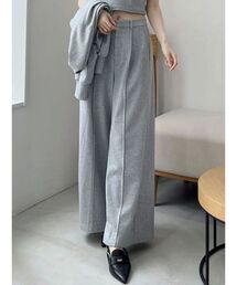 パンツ 「WEB限定/セットアップ着用可アイテム」裏毛センターシームパンツ レディース｜ZOZOTOWN Yahoo!店