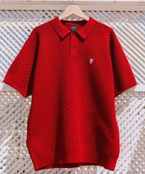 HUF ポロシャツ 1984 KNIT POLO / ハフ ニットポロ メンズ