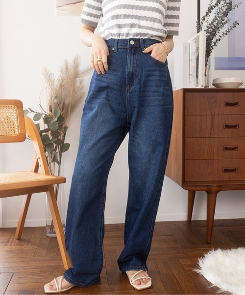 「Ada.」 デニムパンツ M ライトブルー レディース