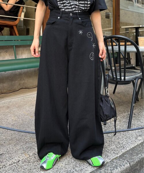 90s  チノパン グラフチェック ワイド baggy 90s チノパン グラフチェック ワイド baggy 90s TOMMYHILFIGER