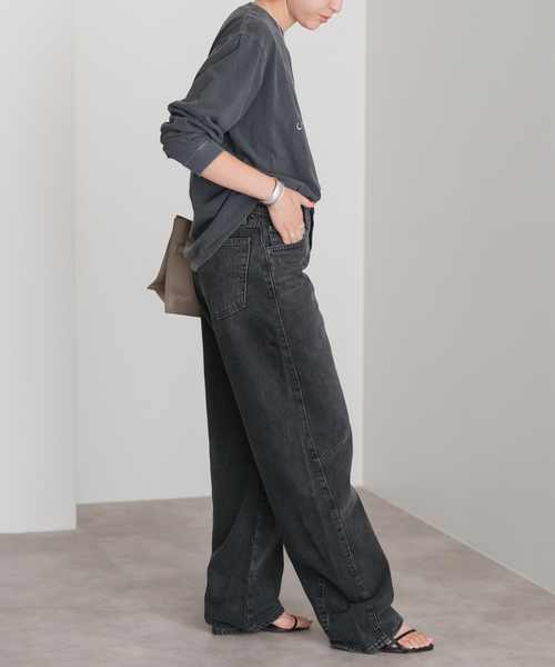 リーバイス×スピックアンドスパン　ワイドデニムパンツ Spick＆Span ジーンズ デニム デニムパンツ 「一部店舗+WEB限定