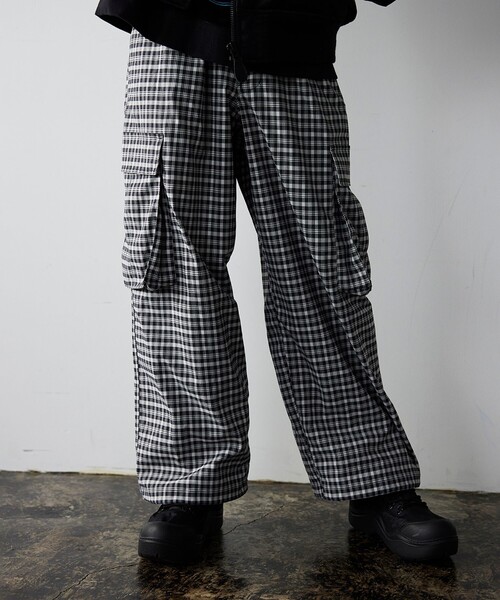 beams チェックカーゴパンツ 25ss 専用 BEAMS パンツ チェック カーゴ メンズ : ZOZOTOWN Yahoo!店