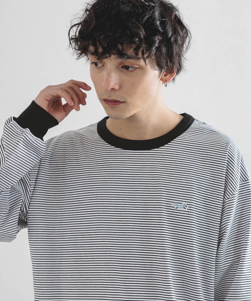 「PENNEYS」 長袖Tシャツ MEDIUM グレー メンズ_画像8