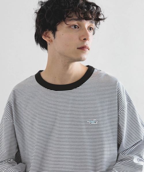 「PENNEYS」 長袖Tシャツ MEDIUM グレー メンズ_画像9