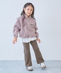 ワイドパンツ パンツ RICH WARM 裏シ...の詳細画像5